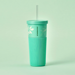 Stainless Steel Silicone Sleeve New Greens Light Cold Cup 21.5oz - Starbucks Australia