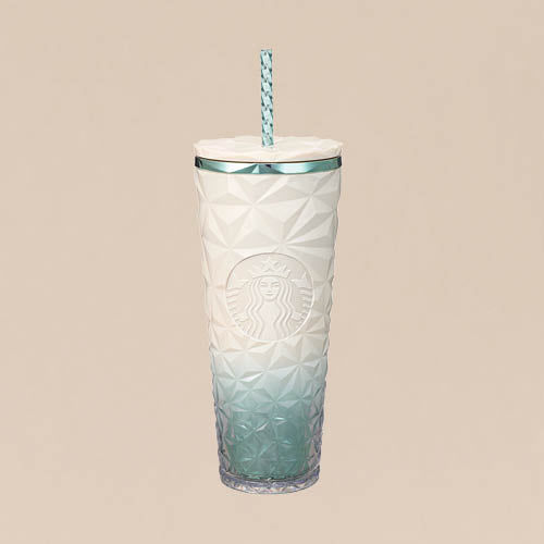 Summer Chillwave Ombre 24oz Plastic Cold Cup