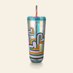 Rainbow Heart Cold Cup 24OZ - Starbucks Australia