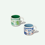 Australia & Perth Been There Demi Mug Pair - Starbucks Australia
