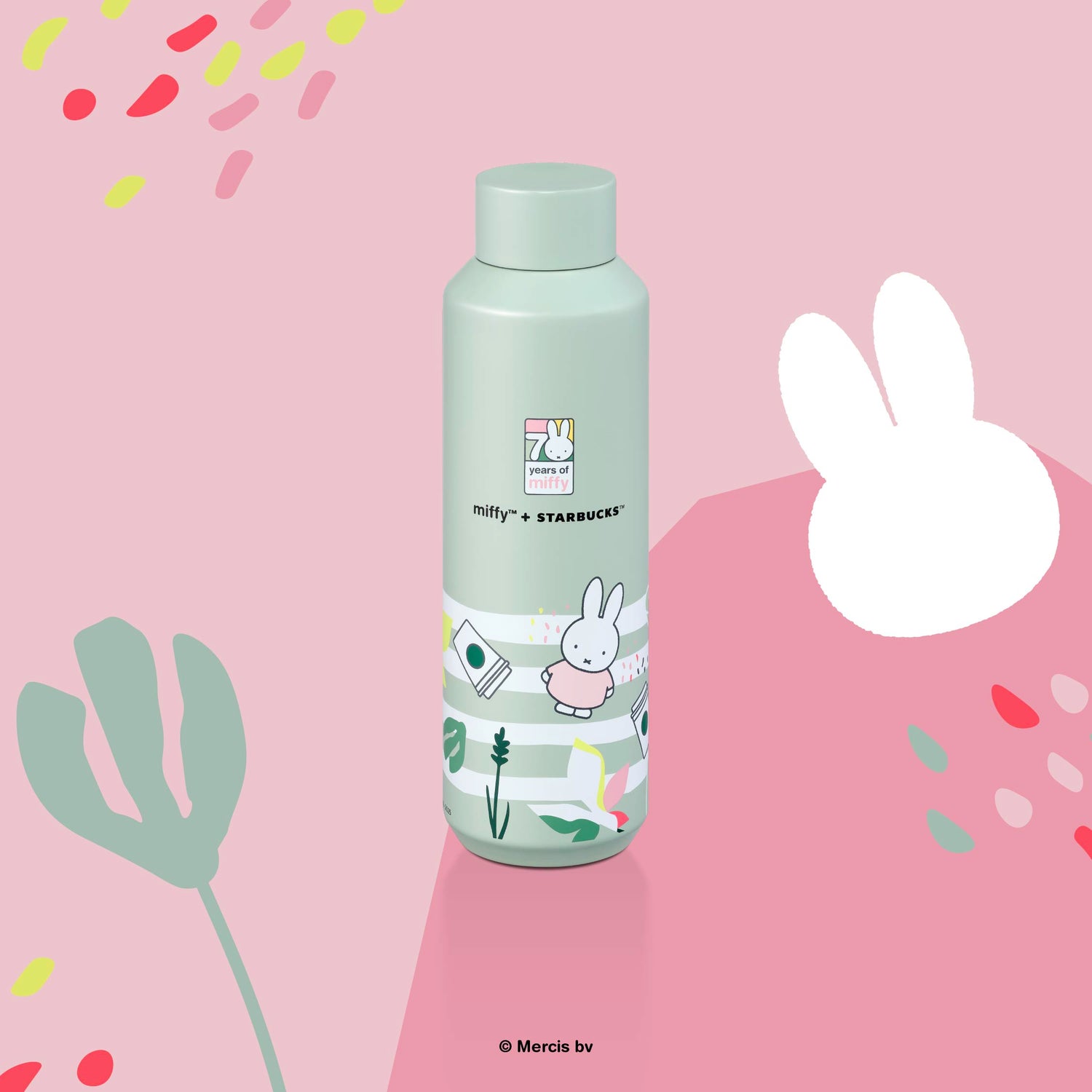 miffy™ + Starbucks® 70th Anniversary 20oz Stainless Steel Water Bottle - Starbucks Australia