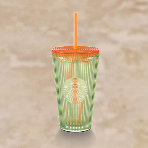 Falling Leaves 16oz Plastic Cold Cup - Starbucks Australia