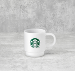 Milk Glass Connected in Green Plastic 10oz Mug - Starbucks Australia