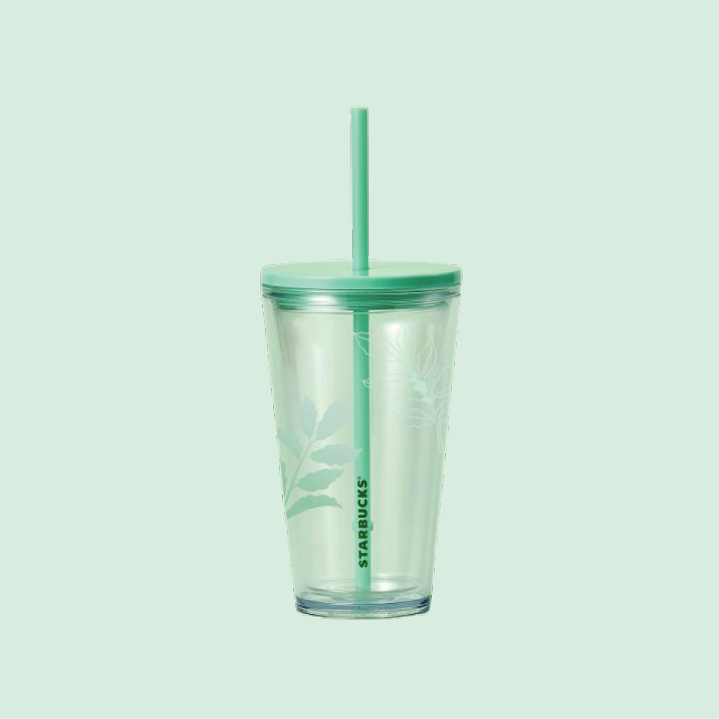 Green Transparent Cold Cup - Starbucks Australia