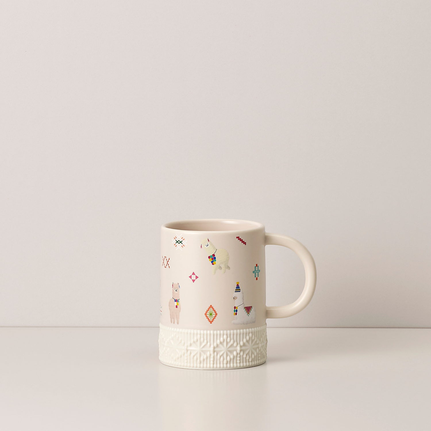 Bohemian Alpaca Patterned 12oz Mug