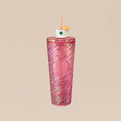 Pink Bonny 24oz Plastic Cold Cup