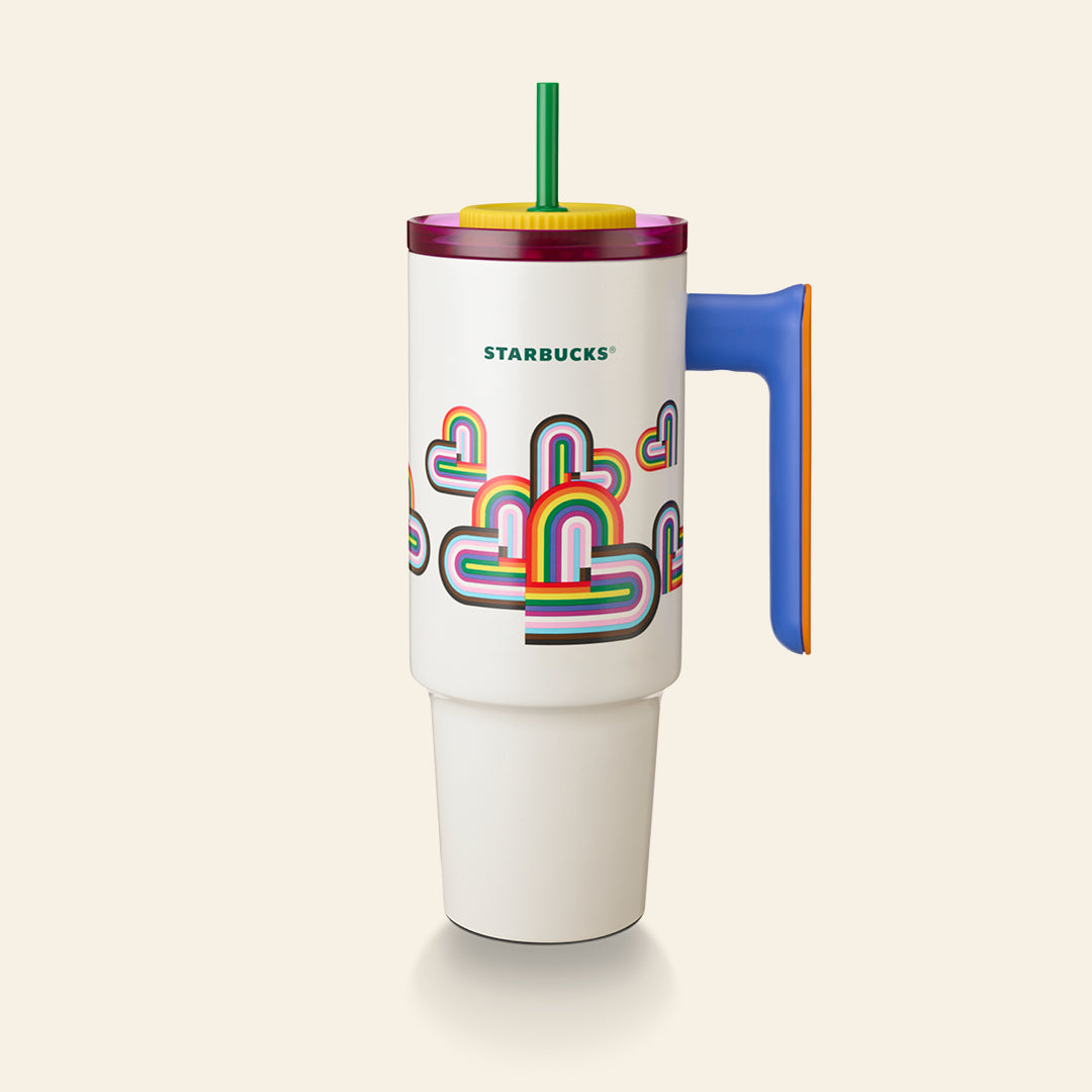 Rainbow Heart Cold Cup 29.5OZ