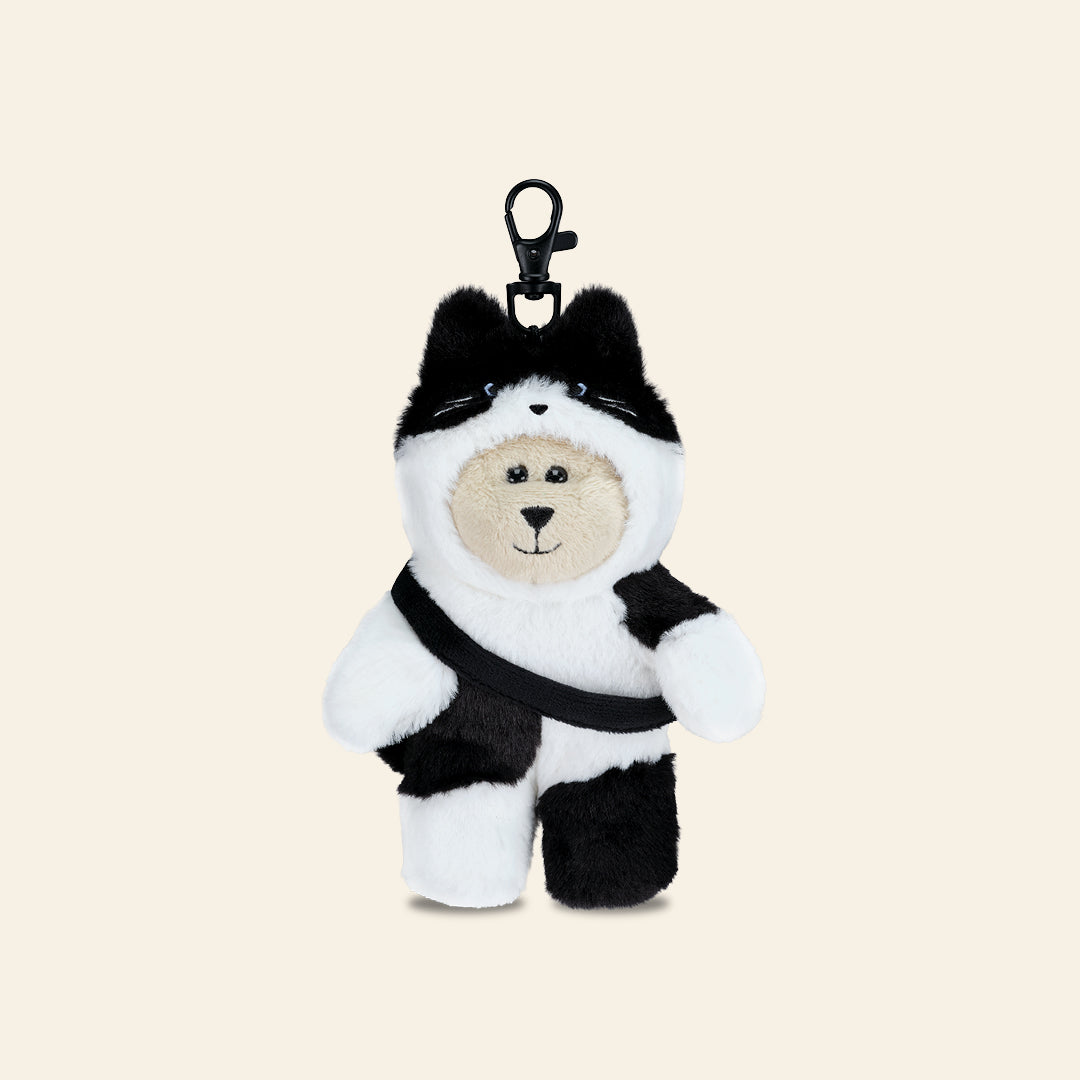 Spooky Meowchestra Mini Bearista Keychain - Starbucks Australia