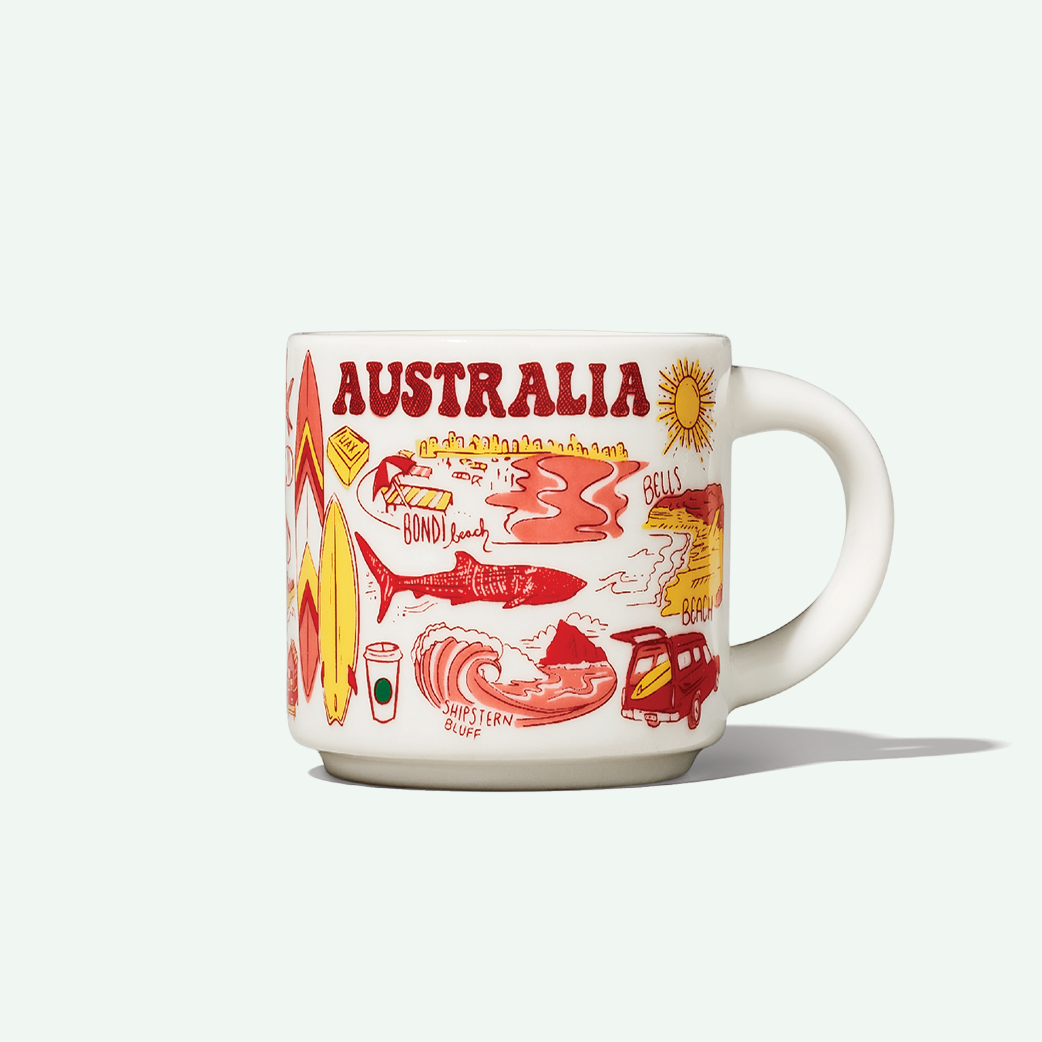 Australian Beach Culture Been There Mug - Starbucks Australia