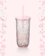 Blossom Breeze Glass Cold Cup 16oz - Starbucks Australia