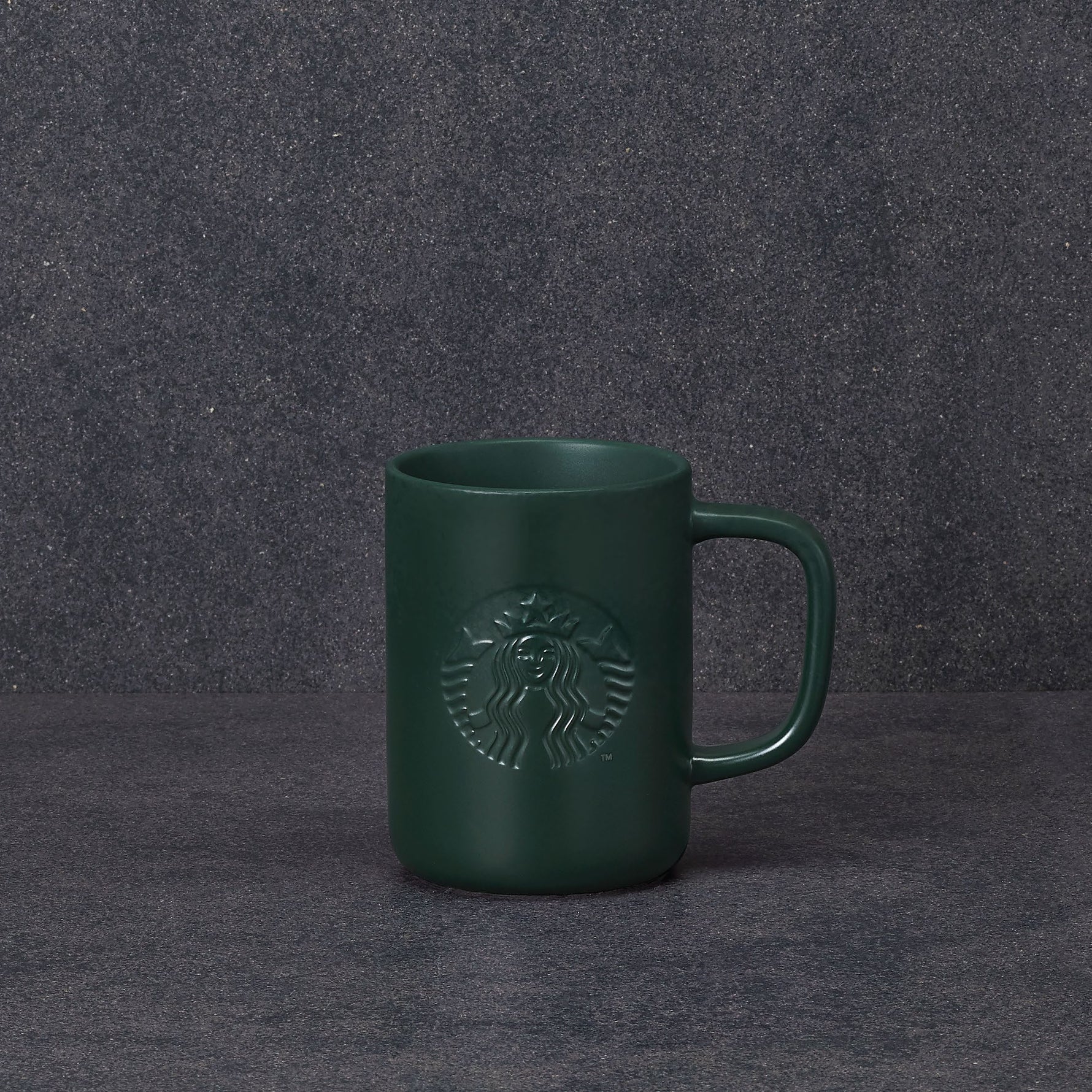 Dark Green Regrind Ceramic Mug - Starbucks Australia