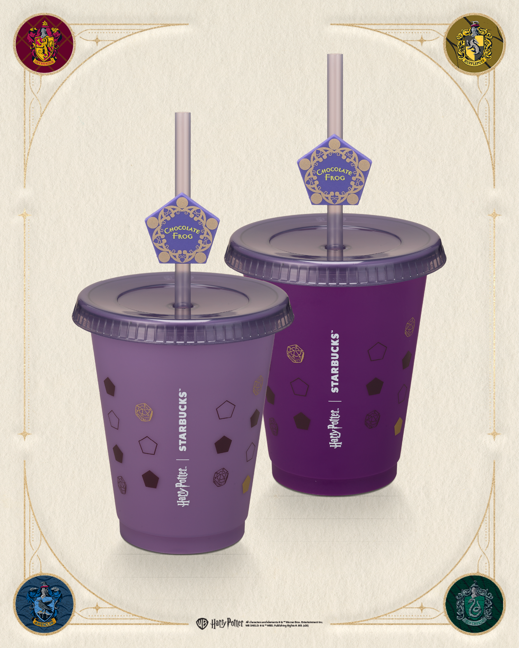 Harry Potter | Starbucks – Purple 16oz Reusable Cup - Starbucks Australia