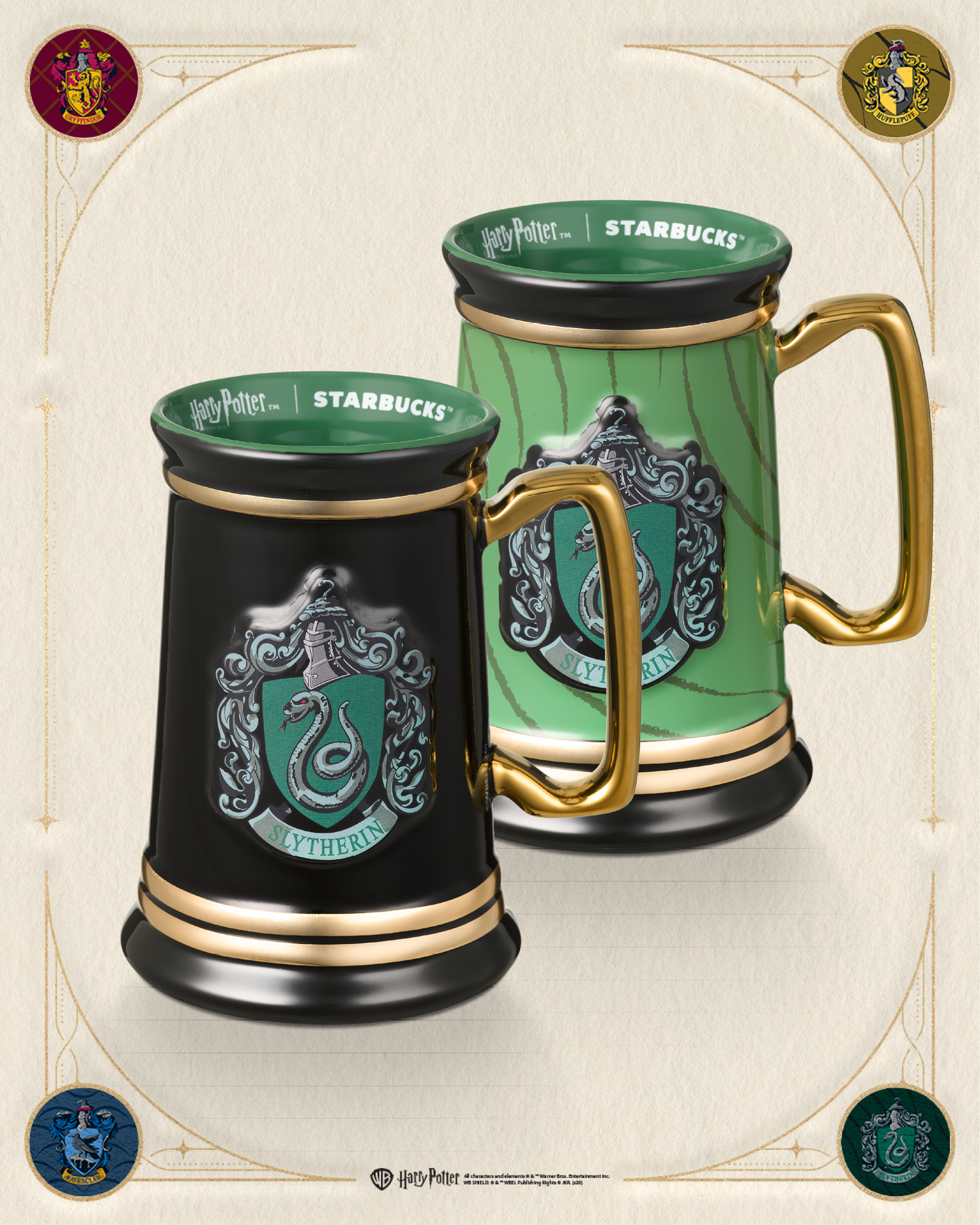 Harry Potter | Starbucks – Slytherin 16oz Mug - Starbucks Australia