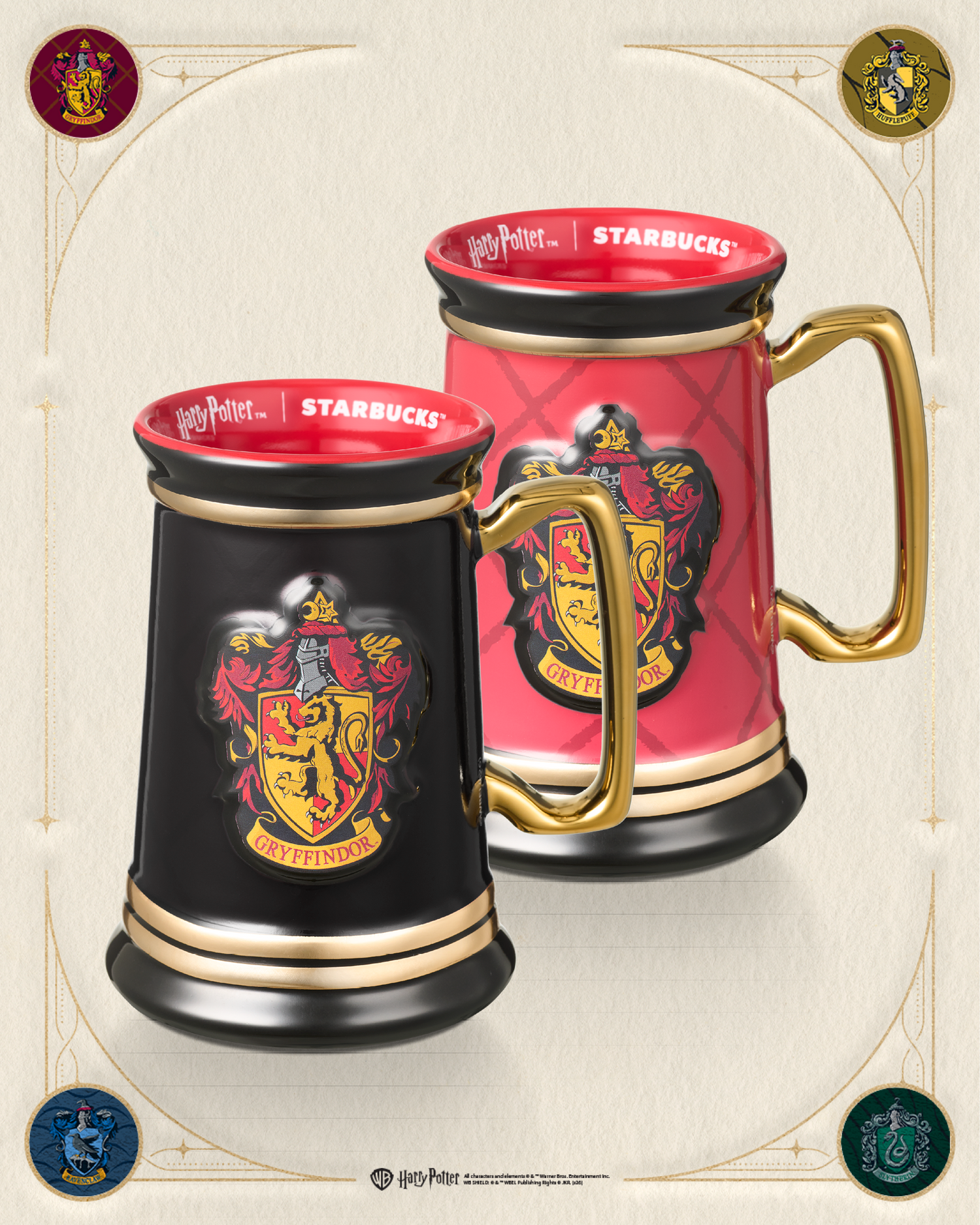 Harry Potter | Starbucks – Gryffindor 16oz Mug - Starbucks Australia