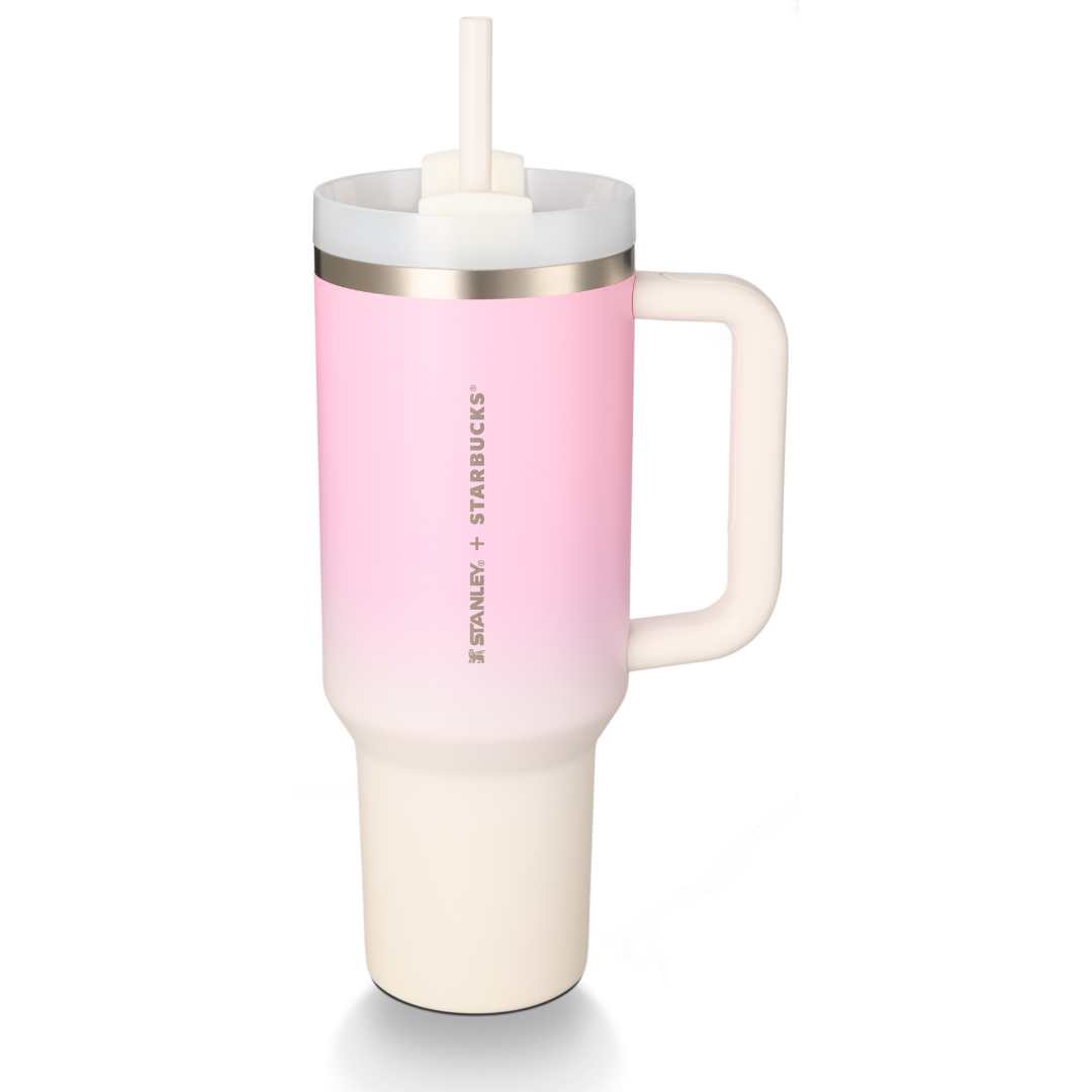 Pink Ombre Stanley Quencher 40oz