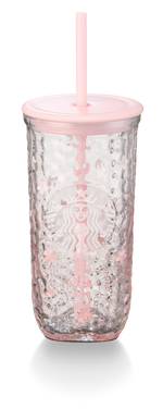 Blossom Breeze Glass Cold Cup 16oz - Starbucks Australia