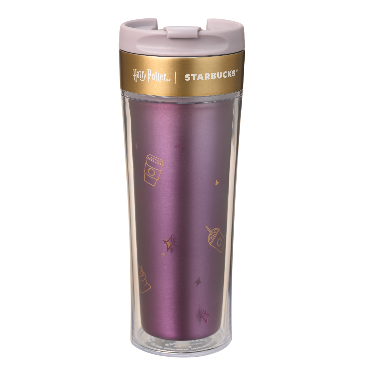 Harry Potter | Starbucks – DIY Purple 16oz Stainless Steel Tumbler with Sticker - Starbucks Australia
