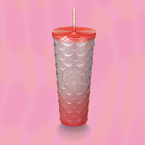 Scale Gradient 24oz Plastic Cold Cup