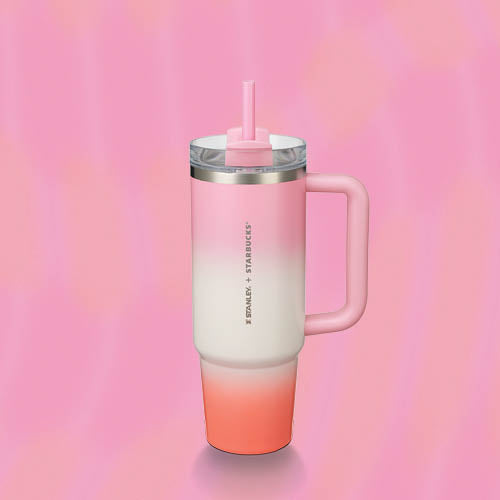 Stanley X Starbucks Pink Gradient 30oz Cold Cup