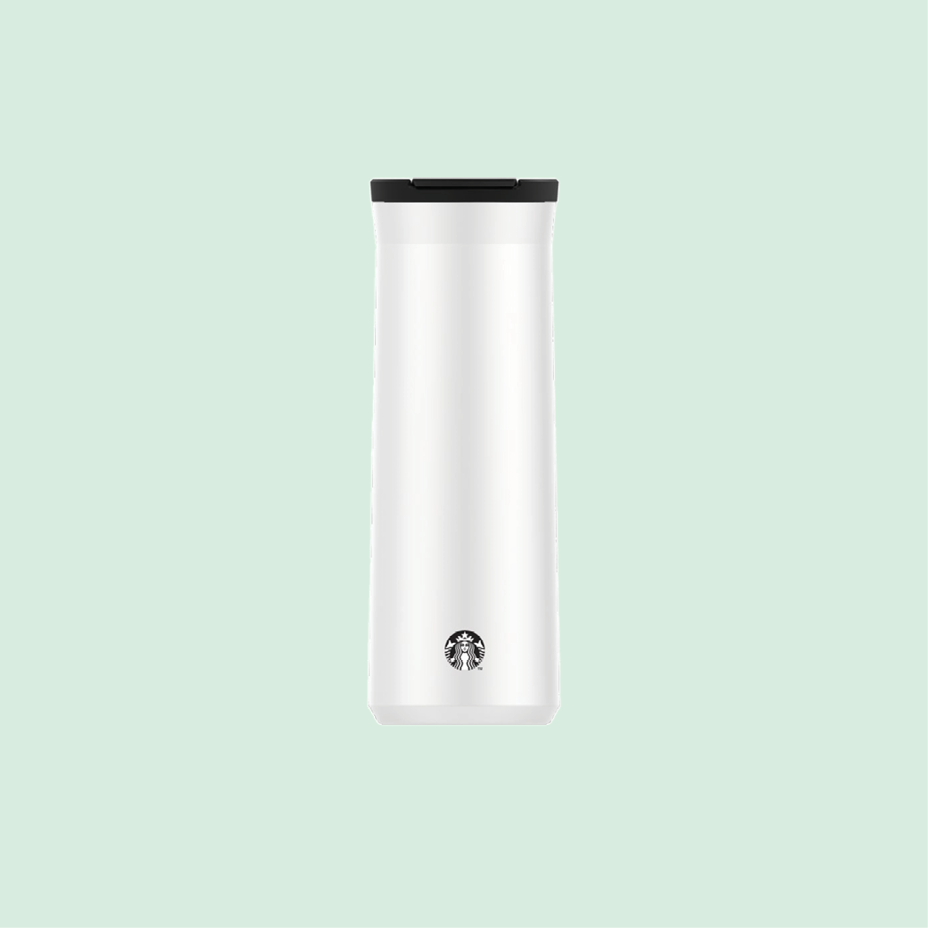 White Stainless Steel Tumbler - Starbucks Australia