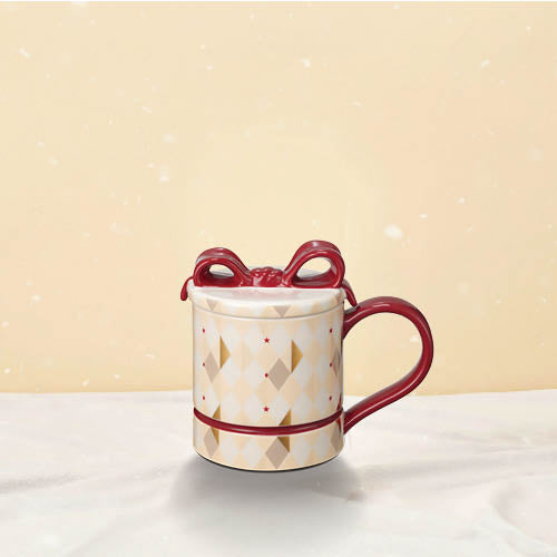 Cozy Luxury 12OZ Ceramic Mug with Lid - Starbucks Australia